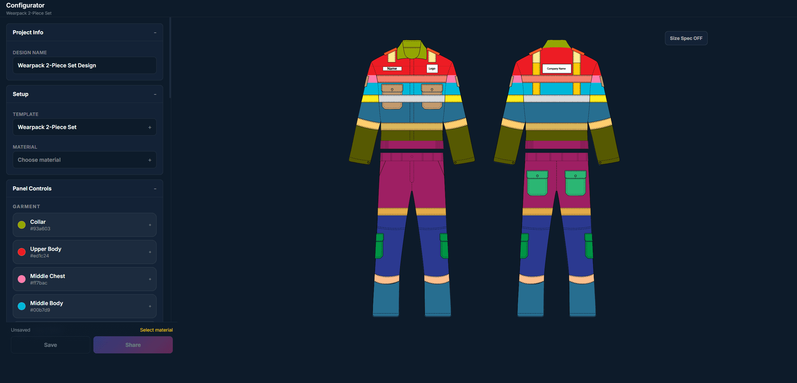 Preview of Design Wearpack