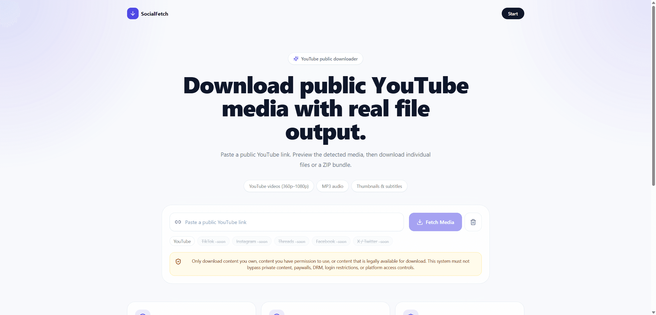 Social Media Downloader