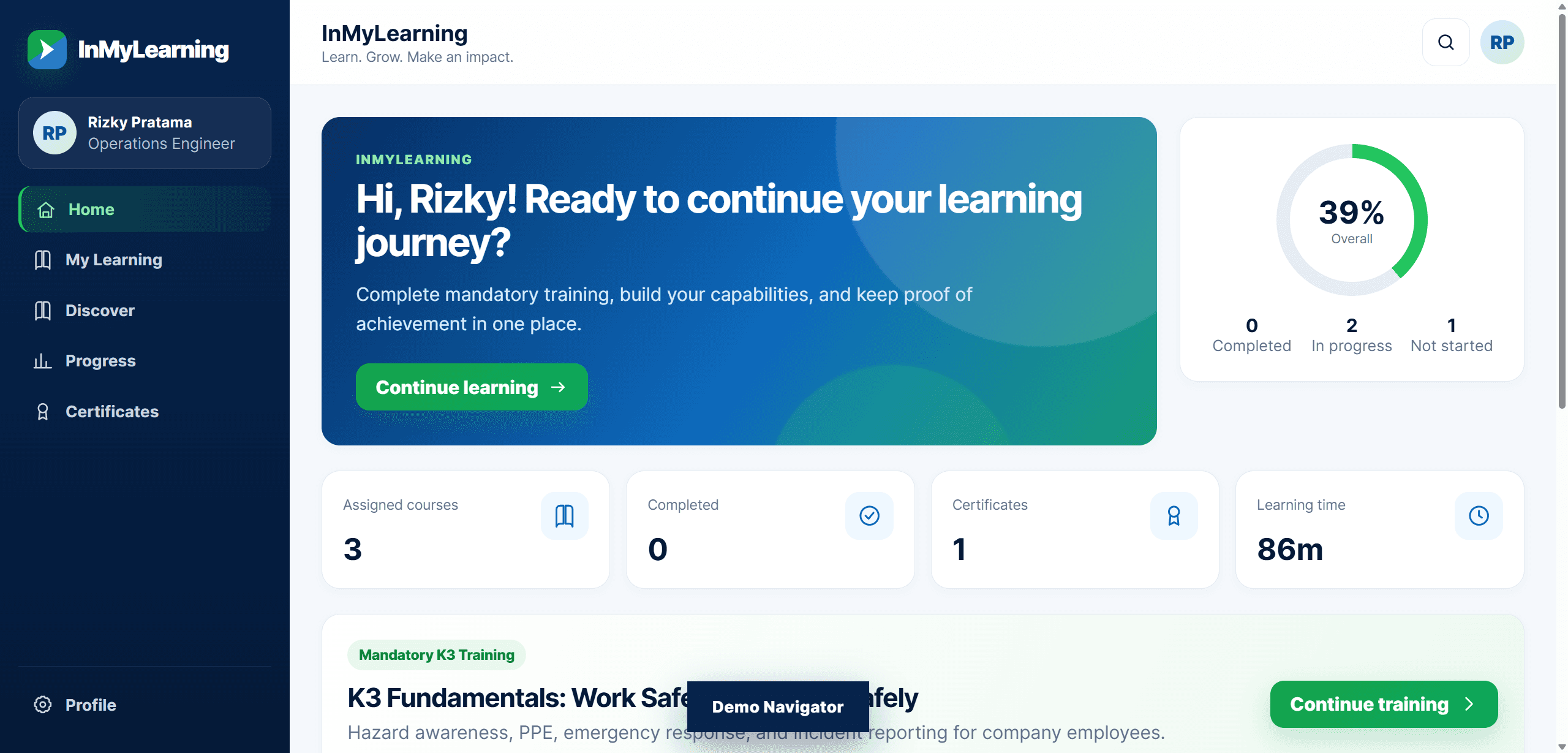 Preview of InMyLearning