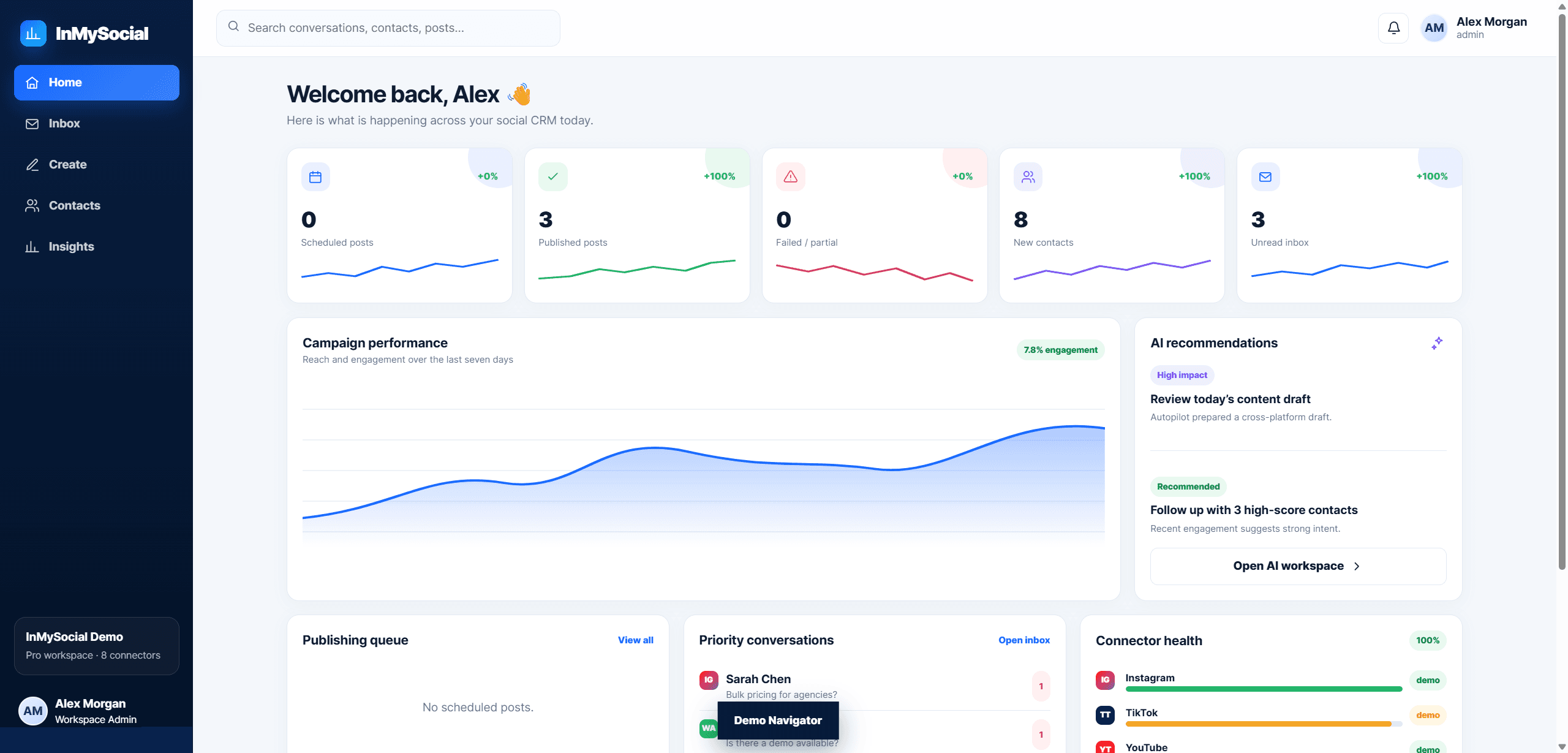 Preview of InMySocial